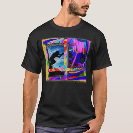 Visie in beweging: Parkour T-shirt (Voorkant)