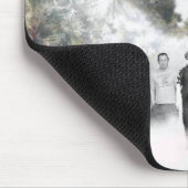 Visie in Blue Mousepad Muismat (Hoek)