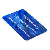 "Visie" Indigo Eye Chakra Inspiring Words Magnets Magneet (Rechterzijde)