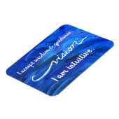 "Visie" Indigo Eye Chakra Inspiring Words Magnets Magneet (Linkerzijde)