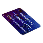 "Visie" Indigo Eye Chakra Inspiring Words Magnets Magneet (Rechterzijde)