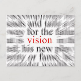 Visie (inspiratie) briefkaart