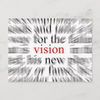 Visie (inspiratie) briefkaart