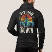 Visie inspireert groei hoodie (Achterkant)