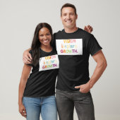 "Visie inspireert groei" T-shirt (Unisex)