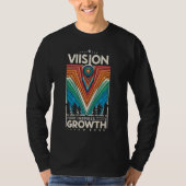 Visie inspireert groei t-shirt (Voorkant)