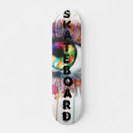 visie op de couleur persoonlijk skateboard