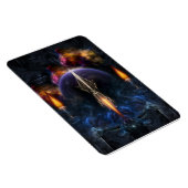 Visie op de fractale kunst Flexible Magnet Magneet (Rechterzijde)