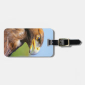 Visie op een mooie jonge Golden Eagle Bagagelabel (Voorkant horizontaal)
