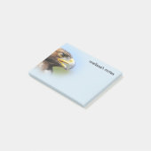 Visie op een mooie jonge Golden Eagle Post-it® Notes (Schuin)