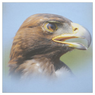Visie op een mooie jonge Golden Eagle Stof