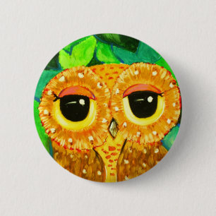 Visie op groen ronde button 5,7 cm
