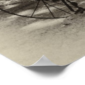 Visie op het oude Zuid-poster Poster (Hoek)