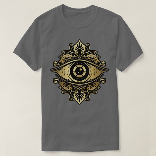 VISIE OP HET PROVIDENCE-EYE-SYMBOOL T-SHIRT (Design voorkant)
