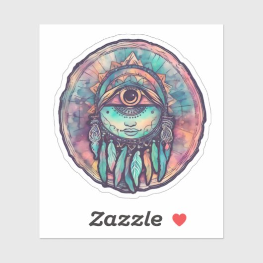 Visie van de Geest Sticker (Vel)