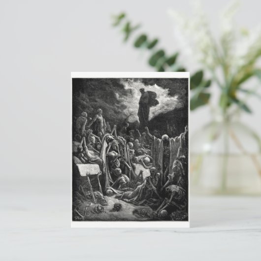 Visie van de vallei van het briefkaart van droge B (Staand voorkant)