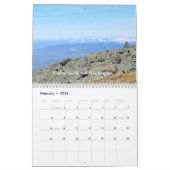 Visie van de Wandbouwkalender van de Witte Bergen Kalender (Feb 2026)