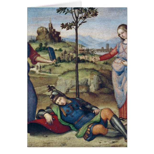 Visie van een Knight, c.1504 (Voorkant)