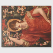Visie van Fiammetta (Dante Gabriel Rossetti) Cadeaupapier (Vlak)
