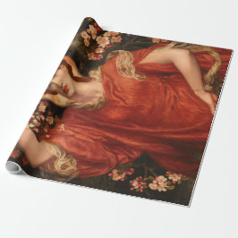 Visie van Fiammetta (Dante Gabriel Rossetti) Cadeaupapier