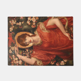 Visie van Fiammetta (Dante Gabriel Rossetti) Deurmat