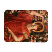 Visie van Fiammetta (Dante Gabriel Rossetti) Magneet (Horizontaal)