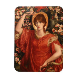Visie van Fiammetta (Dante Gabriel Rossetti) Magneet