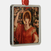 Visie van Fiammetta (Dante Gabriel Rossetti) Metalen Ornament (Rechts)