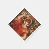 Visie van Fiammetta (Dante Gabriel Rossetti) Servet (Hoek)