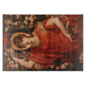 Visie van Fiammetta (Dante Gabriel Rossetti) Snijplank (Voorkant)