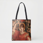 Visie van Fiammetta (Dante Gabriel Rossetti) Tote Bag (Voorkant)