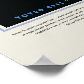 Visie van het toekomstige Poster: Planet Trappist- Poster (Hoek)