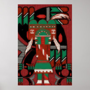 Visie van Hopi Poster