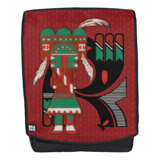 Visie van Hopi Rugtassen (Voorkant)