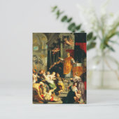Visie van Ignatius door Peter Paul Rubens Briefkaart (Staand voorkant)
