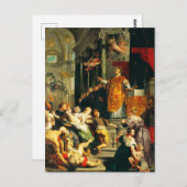 Visie van Ignatius door Peter Paul Rubens Briefkaart (Voorkant / Achterkant)