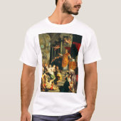 Visie van Ignatius door Peter Paul Rubens T-shirt (Voorkant)