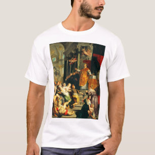 Visie van Ignatius door Peter Paul Rubens T-shirt