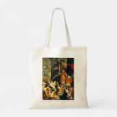 Visie van Ignatius door Peter Paul Rubens Tote Bag (Achterkant)