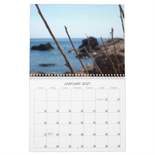 Visie van Italië Kalender (Jan 2027)