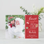 Visie van Kaarten met kerst van suikerstekkers (Staand voorkant)