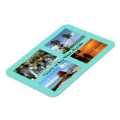 Visie van Key West, Florida Magneet (Linkerzijde)