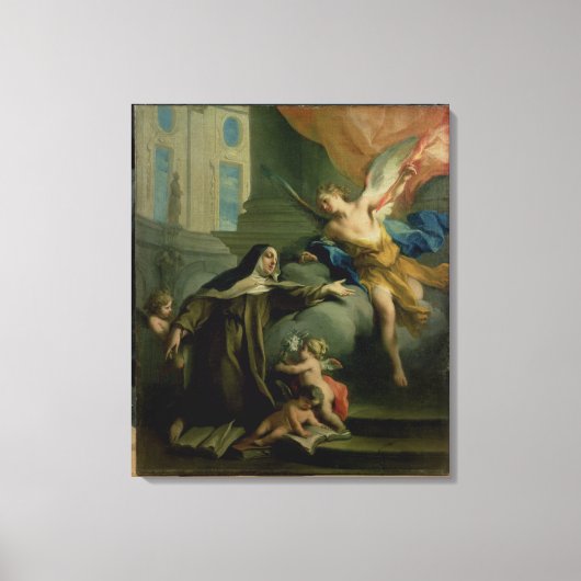 Visie van St. Teresa Canvas Afdruk (Voorkant)