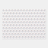 Visie van Sugar Plum Fairies Nutkraker Gift Wrap Inpakpapier Vel (Voorkant 2)