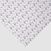 Visie van Sugar Plum Fairies Nutkraker Tissue Pa Tissuepapier (Detail)