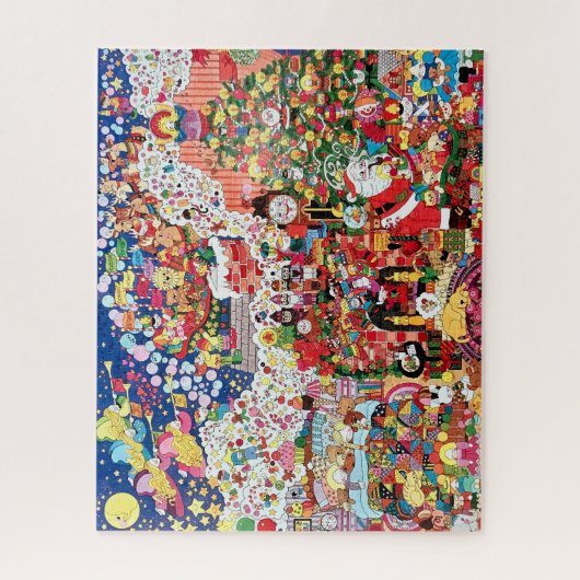 Visie van Suikerpruimen Legpuzzel (Verticaal)