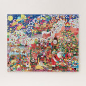 Visie van Suikerpruimen Legpuzzel (Horizontaal)