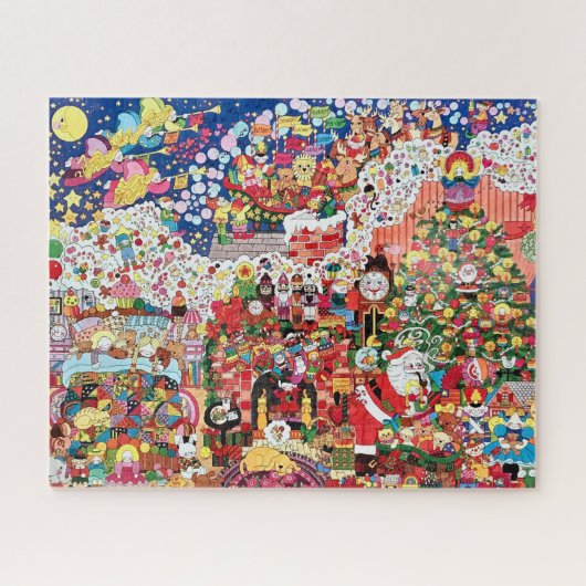 Visie van Suikerpruimen Legpuzzel (Horizontaal)