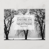 Visie zonder actie briefkaart (Voorkant)