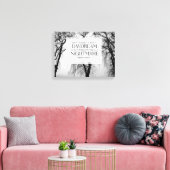 Visie zonder actie canvas afdruk (Insitu (Woonkamer))